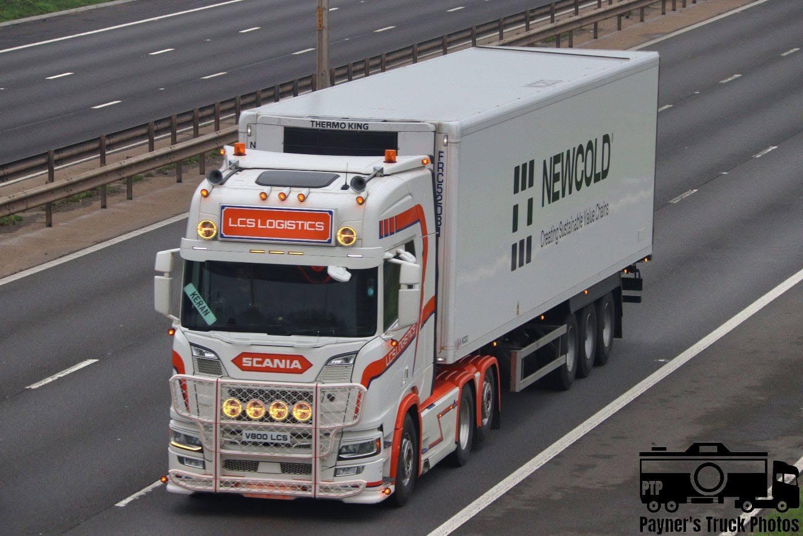 Scania Newcold trailer